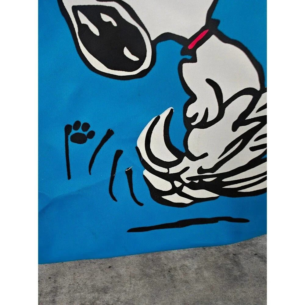 Vintage 1999 Snoopy Peanuts Kids School Backpack NWT Dancing Snoopy & Woodstock